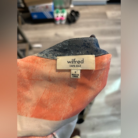 Aritzia Silk Shirt Dress (Size S) - Picture 5 of 6